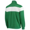 Boston Celtics Strength Kelly GreenWhite Striped Track Jacket