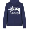 Stussy Honolulu Pullover Blue Hoodie