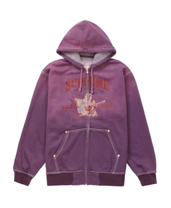 Supreme True Religion Zip-Up Hoodie