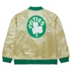 Boston Celtics Team OG 2.0 Gold Satin Jacket