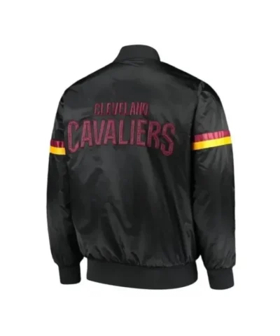 Cleveland Cavaliers The Champ Black Satin Jacket