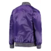 Sacramento Kings The Diamond Classic Purple Satin Jacket