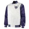 The Enforcer Charlotte Hornets Full-Snap Varsity Jacket