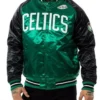 The Finals 2008 Boston Celtics Black and Green Jacket