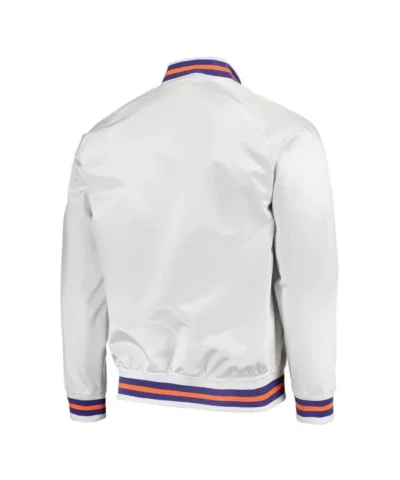 Phoenix Suns Throwback White Jacket
