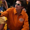 Shop Timothee Chalamet Knicks Game Six Orange Jacket