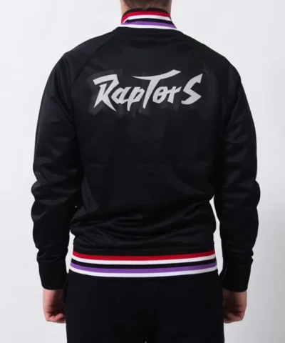 Toronto Raptors Top Prospect Black Satin Jacket