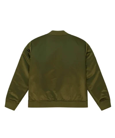 Toronto Raptors Flight Green Satin Jacket
