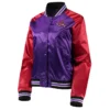 RedPurple Hardwood Classics Toronto Full-Snap Satin Jacket