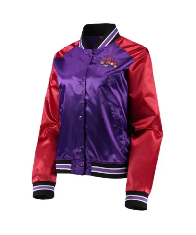 RedPurple Hardwood Classics Toronto Full-Snap Satin Jacket