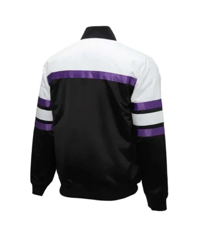 Toronto Raptors Hardwood Classics Script Black Jacket