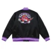Toronto Raptors Heavyweight Black Satin Jacket