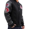 Toronto Raptors Varsity Black Letterman Jacket