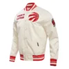 Shop Toronto Raptors Retro Classic Rib Satin Jacket