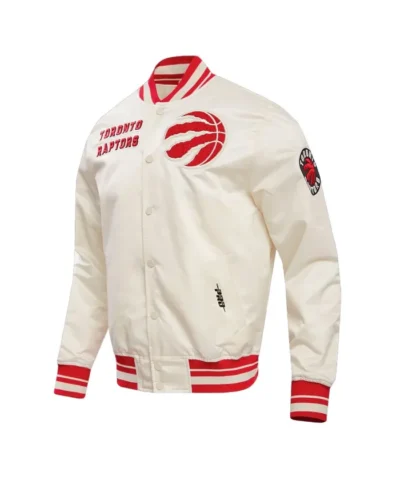 Shop Toronto Raptors Retro Classic Rib Satin Jacket