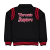 Toronto Raptors Sport Night Teddy Varsity Jacket