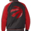 Toronto Raptors Striped Red and Black Jacket