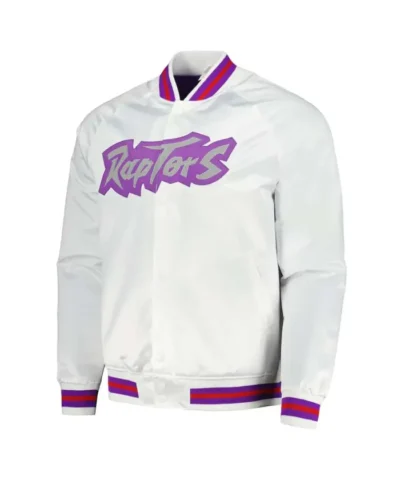 Throwback Toronto Raptors Wordmark Red Jacket
