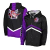 Toronto Raptors Undeniable Black Full-Zip Windbreaker Jacket