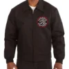 Toronto Raptors Workwear Black Cotton Jacket