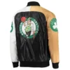 Boston Celtics Tricolor Remix Satin Jacket