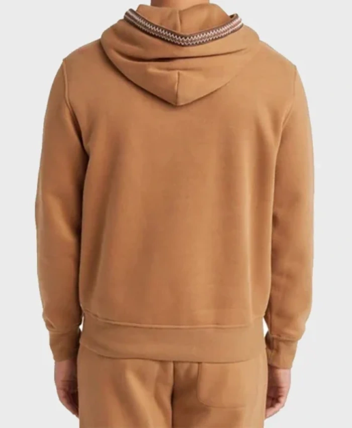 UGG Tasman Brown Hoodie Back View