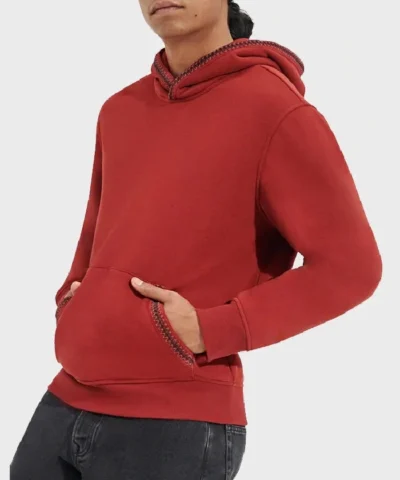 UGG Tasman Red Hoodie