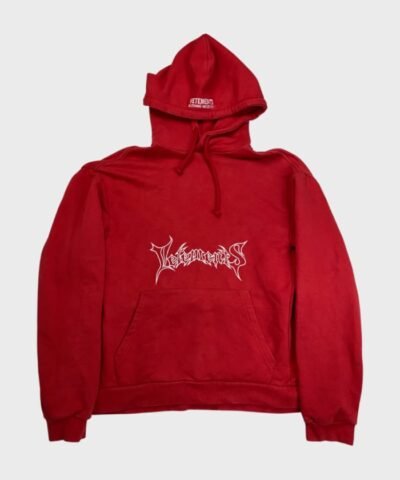Vetements Red Hoodie