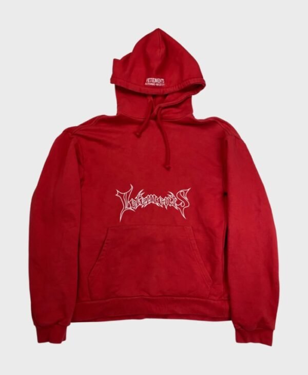 Vetements Red Hoodie