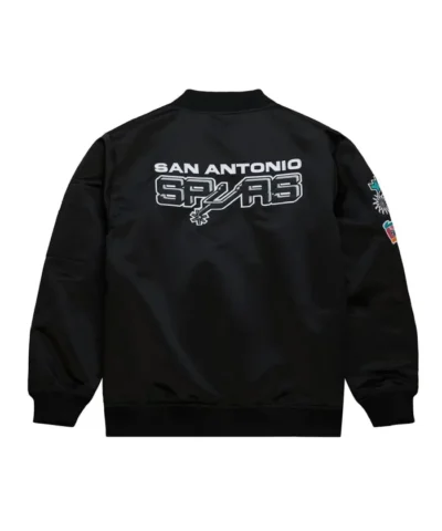 San Antonio Spurs Vintage Logo Lightweight Satin Jacket