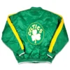 Boston Celtics Vintage Retro Green Satin Jacket