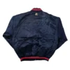 Philadelphia 76ers Bomber Navy Satin Jacket