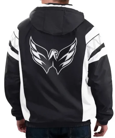 Home Team Washington Capitals Half-Zip Hoodie Jacket