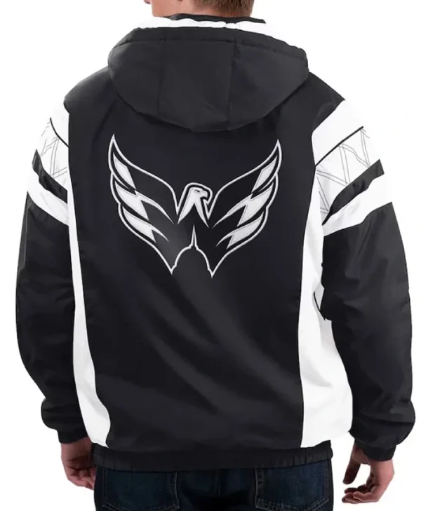 Home Team Washington Capitals Half-Zip Hoodie Jacket