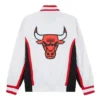 Shop Warm Up 1992-93 Chicago Bulls Full-Snap Red Jacket