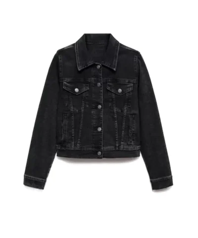 Women Black Denim Jacket