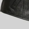 Women Button-Up Moto Leather Vest
