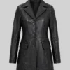 Women Petite Black Coat
