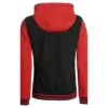 Women's Red and Black Varsity Jacket