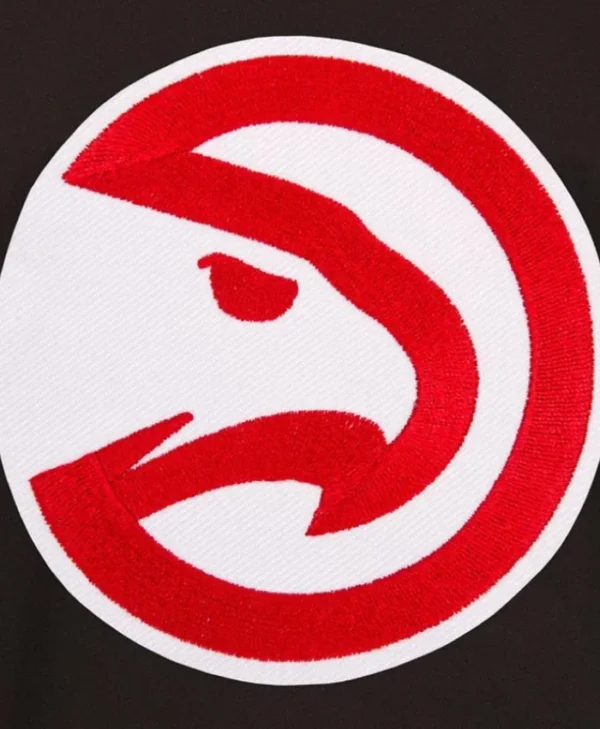 Atlanta Hawks Workwear Black Cotton Jacket