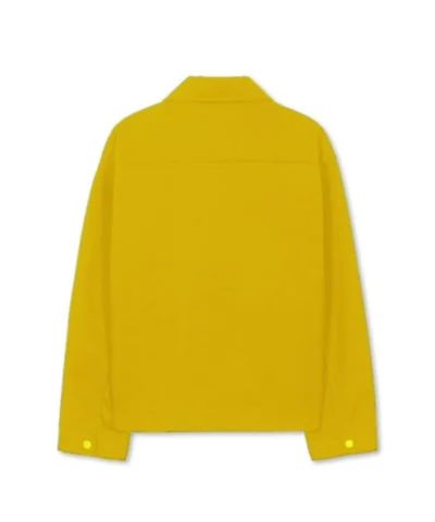 Womens Yellow Cotton Jacket