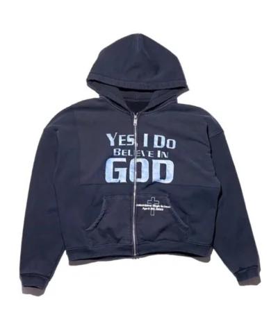 Recreation – Enfants Riches Deprimes Yes I Do Believe In God Columbine Zip-Up Hoodie