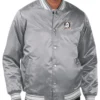 anaheim ducks gray snap-tab varsity jackets
