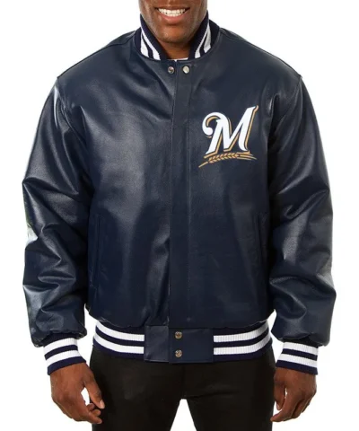 milwaukee-brewers-leather-jacket