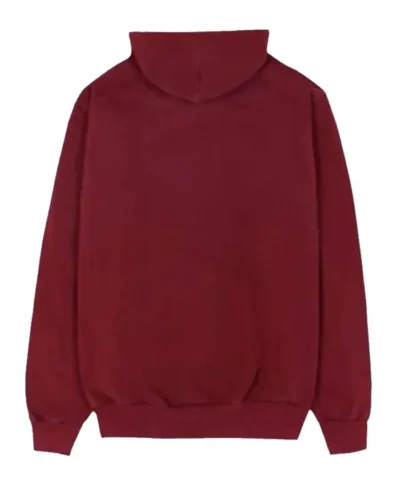 Buy Now Maroon Pullover Fleece Hoodie Unisex
