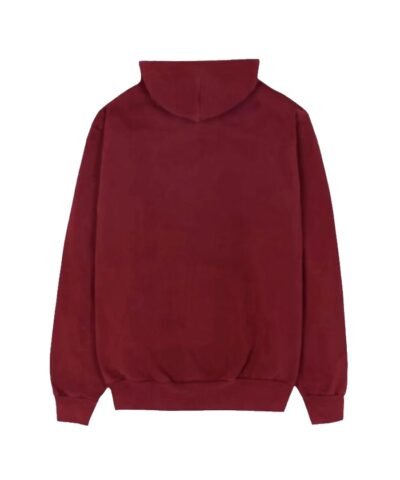 Mens and Womens Hoodie Maroon