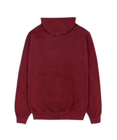 Mens and Womens Hoodie Maroon