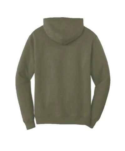 Olive Green Pullover Hoodie