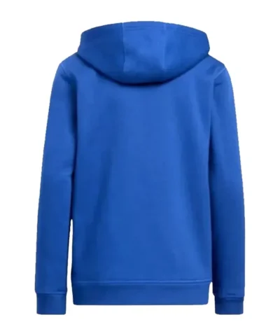 Royal Blue Fleece Pullover Hoodie For Unisex