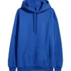 Royal Blue Pullover Fleece Hoodie